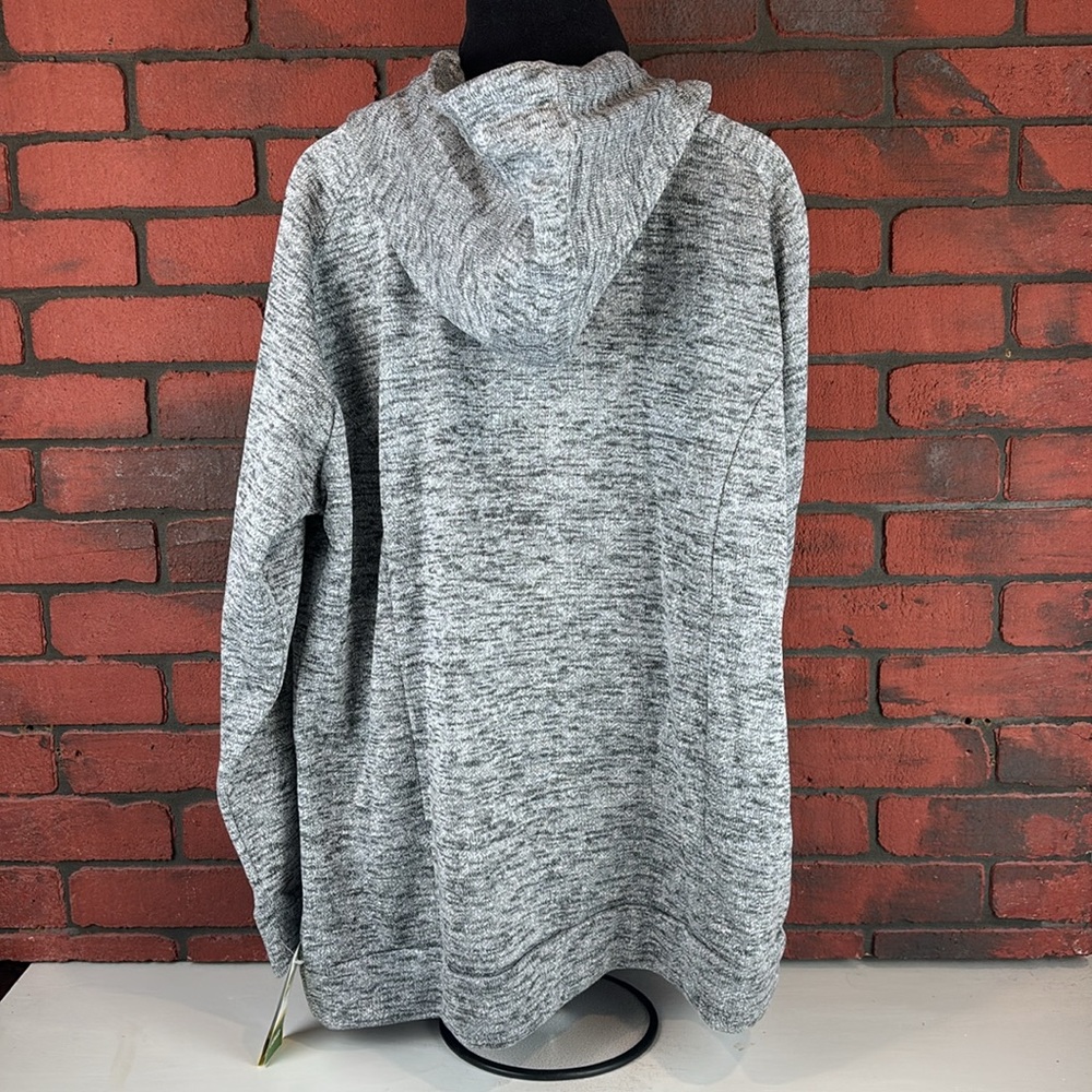 John Deere Hoodie 2XL Grey NWT - Picture 3 of 10